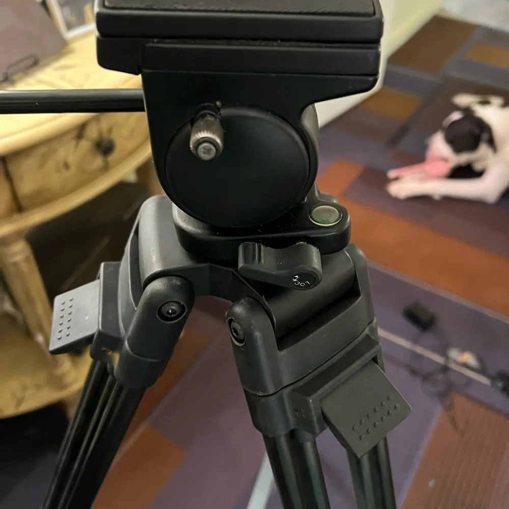 Bogen Manfrotto PRO Camera Support Tripod 3192 w/ 3147 Head 510